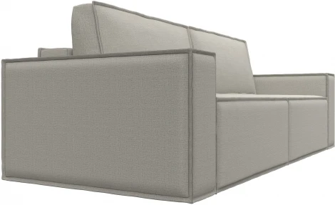 Диван прямой Куба (Бежевый/Рогожка) Лига Диванов арт.124511