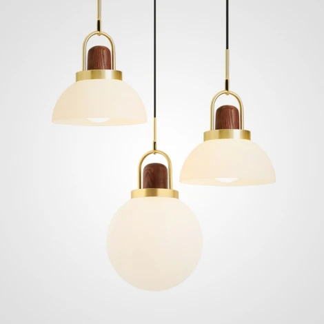 Подвесной светильник Arc Globe Полусфера D25 ImperiumLoft 101295-26 (101295-26) (220V, на проводе)