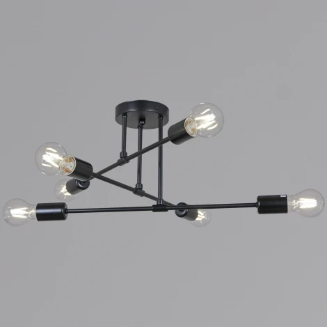 Потолочная люстра на штанге Reluce 90800-0.3-06 BK