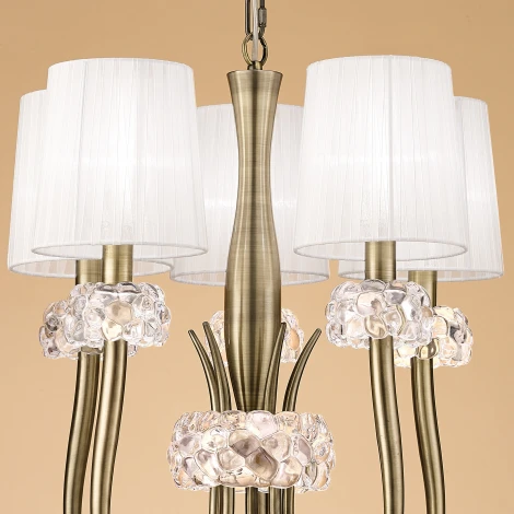 Подвесная люстра Mantra Loewe 4732 (220V, на цепи)