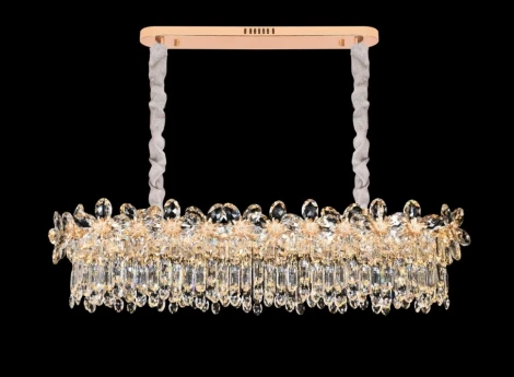 Подвесная люстра Fluorite Jardin FL1105-28P (220V, на цепи, цветы)