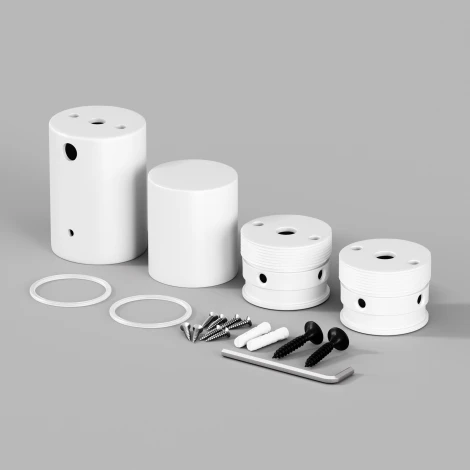 Набор для вертикального накладного монтажа Nemo белый Maytoni Круглый 360° 20313