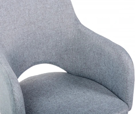 Стул R-Home Ledger Сканди Грей Чёрн