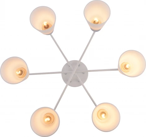 Потолочная люстра на штанге Rivoli Miley 9192-306 6хЕ27 60 Вт