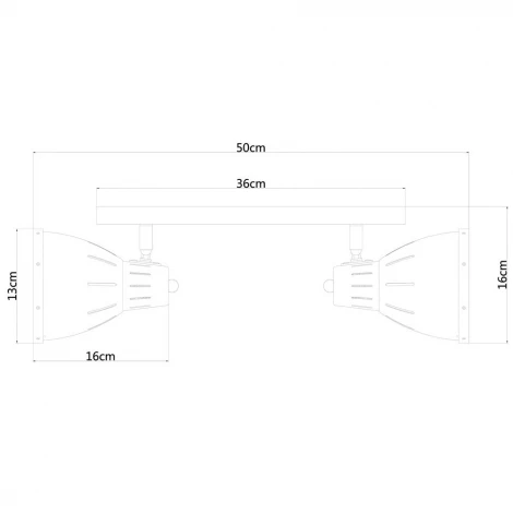 Спот Arte Lamp Marted A2215AP-2WH