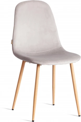 Стул BREEZE (mod. JSC-58) (Велюр,Металл  /Светло-серый)