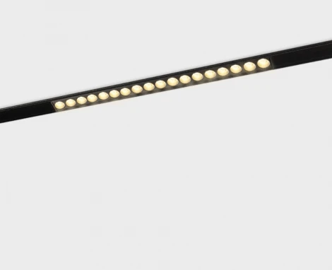 Трековый светильник Downlight магнитный 18W 48V Italline IT012-5022 black 3000K (LED)