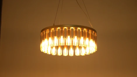 Подвесная люстра Favourite Slang 4503-25P (220V, на тросе, круглые)