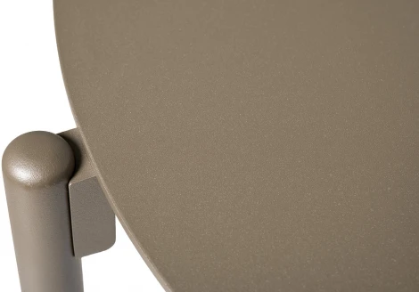 Журнальный стол Garda Decor 39AR-STOL-T240 CH (Шампашь/Шампашь)