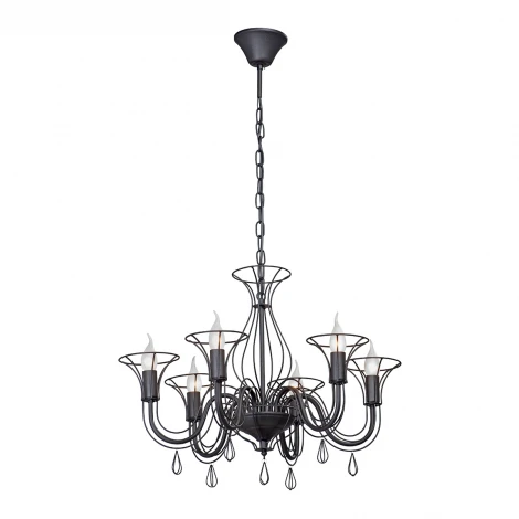 Подвесная люстра Vitaluce V4861-1/6 (220V, на цепи, свеча)