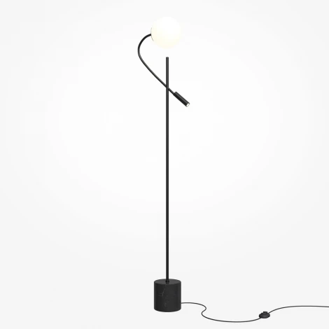 Торшер Maytoni Fly MOD230FL-01B (выключатель, шар)