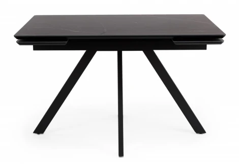 Керамический стол Вилли 120(180)х80 shakespeare black / черный 622897