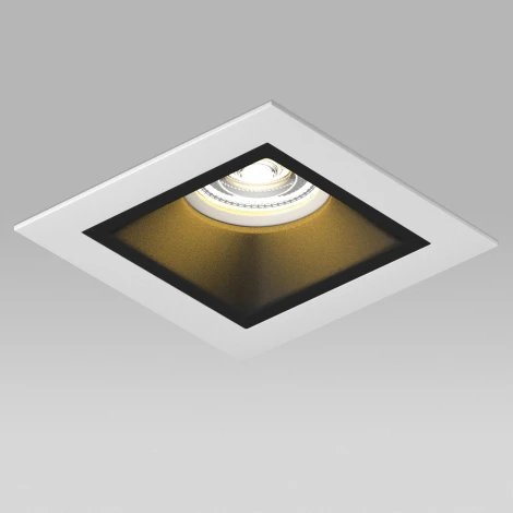 Встраиваемый светильник под LED модуль/ламп МR16 Lightstar Domino D51607WMOD (220V)