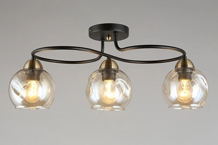 Потолочная люстра на штанге Omnilux Carini OML-95007-03 (220V, шарики)