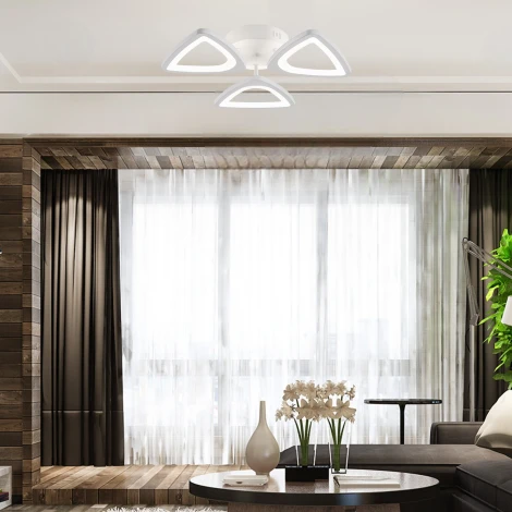 Потолочная люстра светодиодная Escada 10273/3LED 48W White