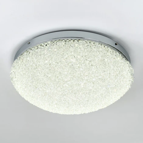 Потолочная люстра светодиодная хрустальная с пультом с регулировкой цветовой температуры и яркости Modelux MODELUX ML.2320.500 CR