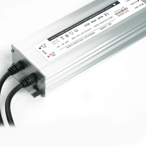 Трансформатор электронный для светодиодной ленты 400W 24V IP67 (драйвер) Feron LB007 48744