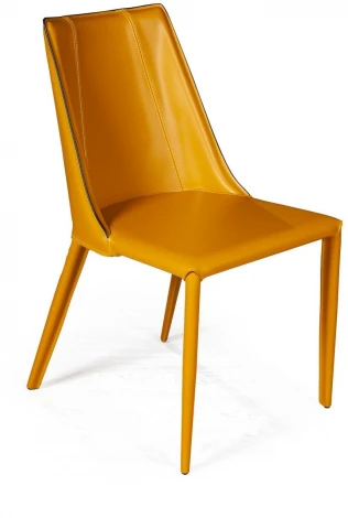 Стул Lui экокожа, желто-оранжевый Top Concept 2001000001255