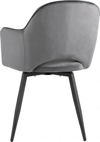 Стул Stool Group Венера вращающийся велюр серый