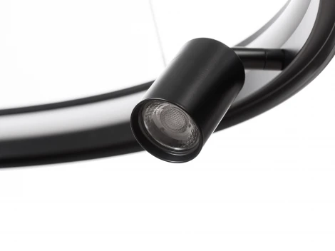 Подвесной светодиодный светильник со спотами MyFar James MR2201-1PL (на тросе, круглые, IP40)