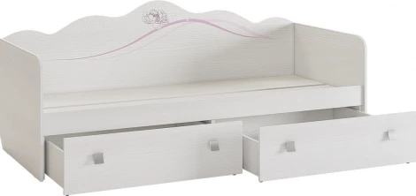 Фэнтези Кровать, цвет белый рамух Mebelson (арт.MDF-07.1747)