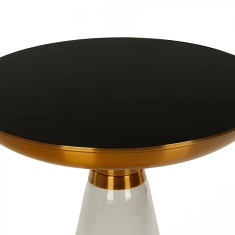 Кофейный столик Vaso glass диаметр 52 COSMO арт.LC-107-4