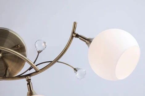 Потолочная люстра Eurosvet 9604 9604/4 античная бронза