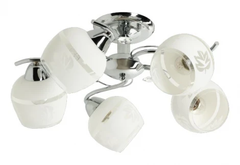 Потолочная люстра Lampex Evelyn 761/5