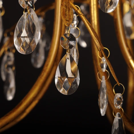 Подвесная люстра Abrasax Suzanne SD0812/5 (220V, на цепи, свеча)