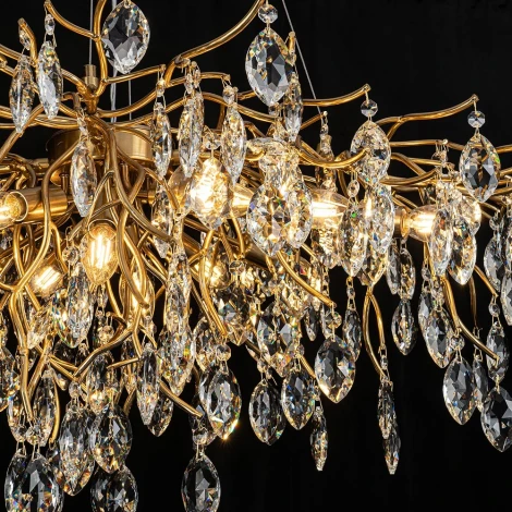 Подвесная люстра хрустальная Modelux MODESTYLE MS.2118.1200 BS