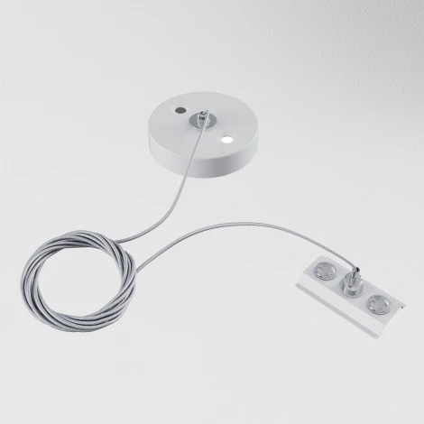 Подвес тросовый 1шт Unity белый (однофазный) Maytoni Technical TRA001CW-11W