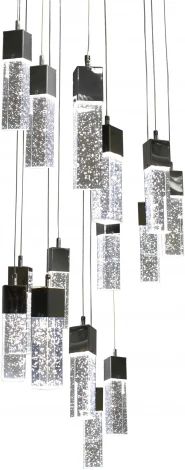 Подвесной светильник каскадный Kink Light Аква 08510-15А,02(4000K) (LED, 220V, на проводе)