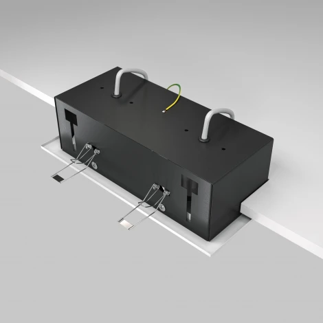 Встраиваемый светильник Metal Modern GU10 2x50Вт Maytoni Technical DL008-2-02-W (220V)