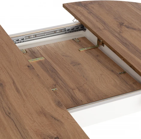 Кухонный стол Tetchair SVELTO (ЛДСП,Массив березы/Белый)