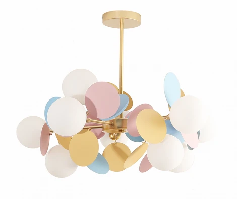 Потолочная люстра на штанге Kink Light Матиас 074160-10,33(43) (220V, шарики)