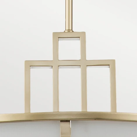 Потолочная люстра на штанге Feiss Fusion FE-FUSION-P-L-PNBR (220V, круглые)