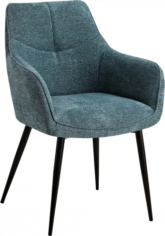 Стул обеденный Lynet рогожка голубой Stool Group арт.УТ000039283