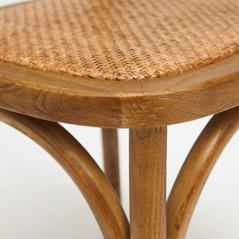 Стул CROSS (mod.CB2001) Белый (butter white) (дерево береза)