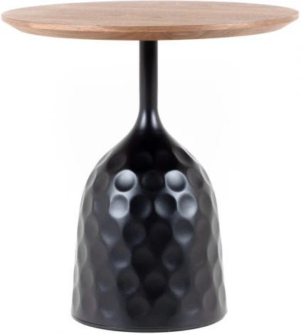 Столик журнальный Lemosab low (МДФ/Черный,Орех) ОГОГО Обстановочка! арт.888826