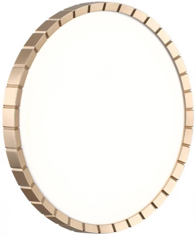 Настенно-потолочный светильник Sonex Atabi Gold 7648/DL PALE SN пластик/белый/золотой LED 48Вт 4000К D385 IP43 (220V, круглые)