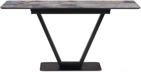 Стол на тумбе Woodville Бугун 120х80х77 магеллан / черный 532388