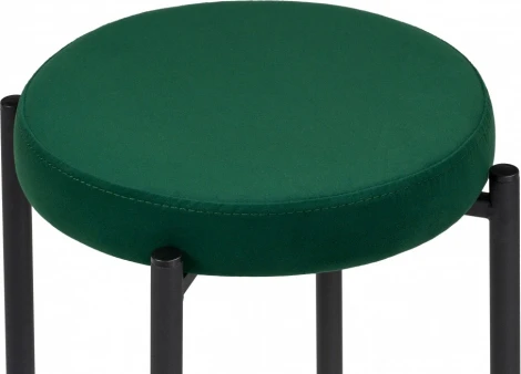 Табурет Кудо (Кудо velutto 33 / черный) Woodville арт.586761