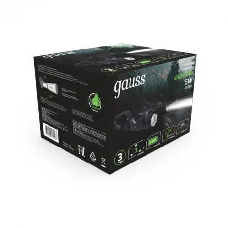 Налобный фонарь Gauss GF407