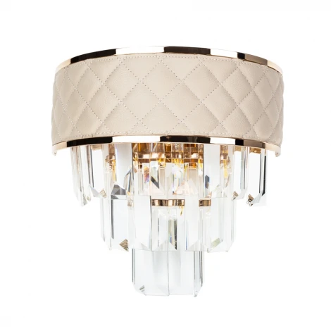Бра Arte Lamp Annabelle A1008AP-2GO (220V, хрусталь)