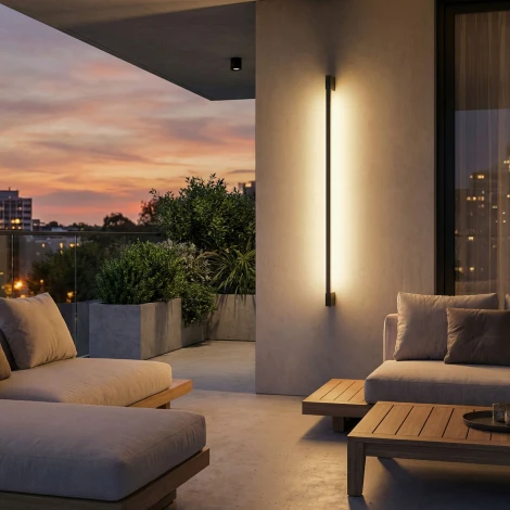 Настенный светильник уличный светодиодный поворотный Elektrostandard Argos 35121/D 3000K черный