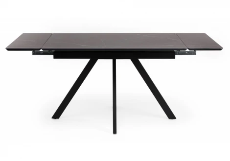 Керамический стол Вилли 120(180)х80 shakespeare black / черный 622897