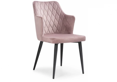 15024 Обеденный стул на металлокаркасе Woodville Velen light purple 15024