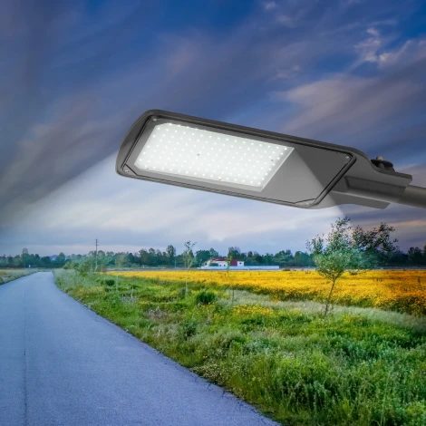 Уличный консольный светильник светодиодный ЭРА SPP-5 SPP-504-0-50K-100