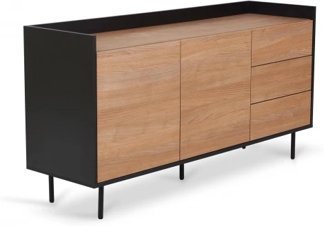 Сервант Look ОГОГО (арт.778174), (ЛДСП/Черный)