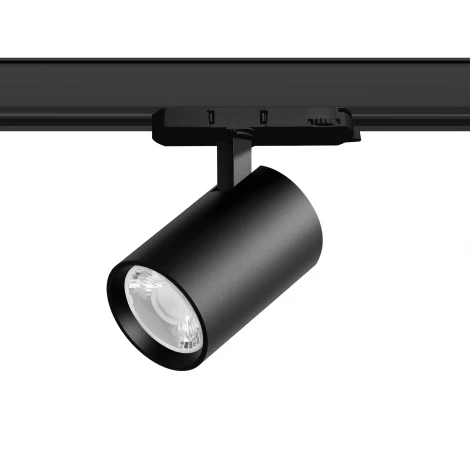 Трековый светильник трехфазный светодиодный LED 24W 220V 15G с адаптером Lightstar Alta Base A5237QT15G